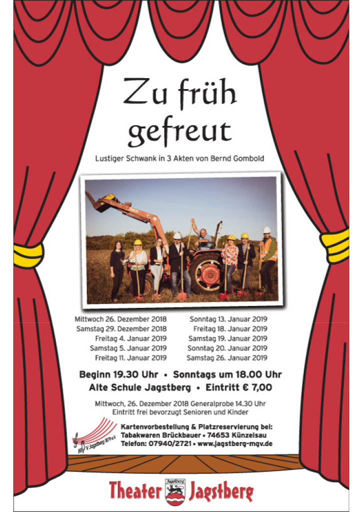 Theater 2019 (Zu früh gefreut)